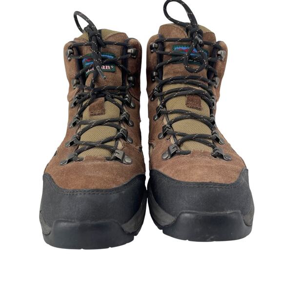 L.L. Bean Women's Hiking Boots Brown Suede Size 9 - Picture 4 of 9